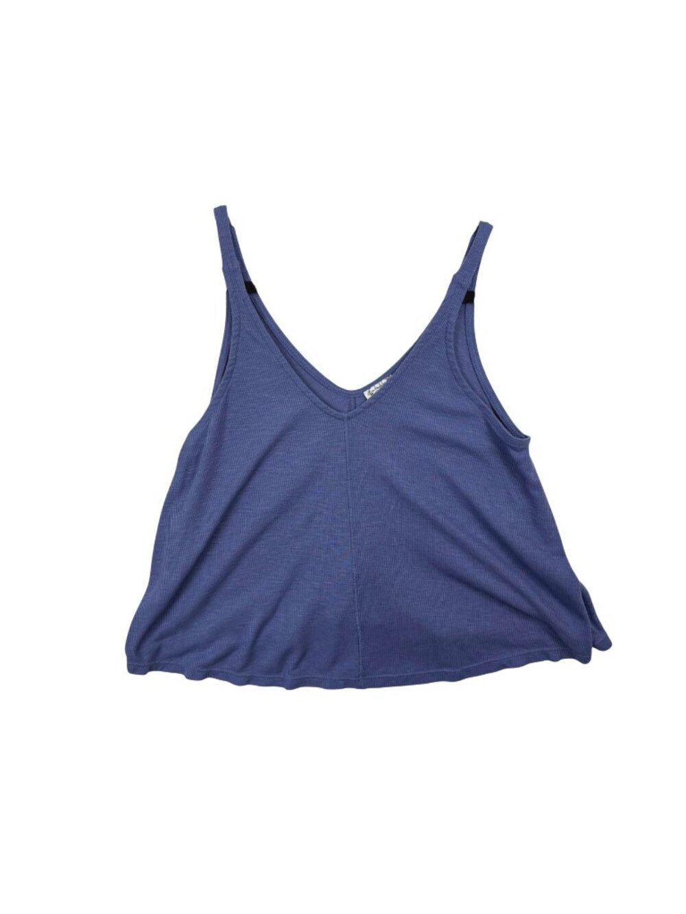 ✨3/$30 Free People XS  Intimately Blue Ribbed V-Neck Cami Top
